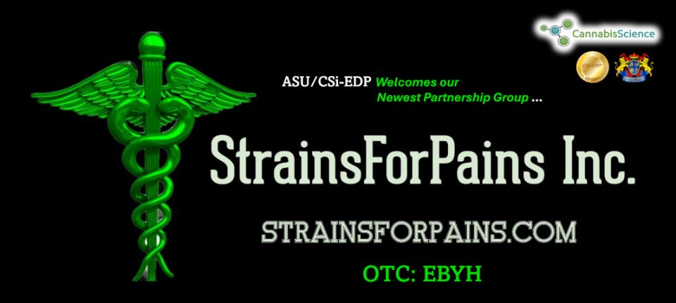 Great News Guys! We are underway, AGAIN!The FIRST News Release is out !!!Our "Brand New ASU/CSi-EDP Partnership Group", Strainsforpains Inc., (EBYH) and we are LIVE !!!https://www.strainsforpains.com/It’s Game ON … 100% !!!*** The NEWS RELEASE is Here:https://ca.finance.yahoo.com/news/strainsforpains-ebyh-ceo-simon-shainberg-100000188.htmlI expect the market trading will gain momentum as the word gets out, I think we will do very well all around with this new partner!The Share price is low enough to start and the structure is good so the opportunity can be multiplied in fold.  Once we start putting more progress news out, LET the FIREWORKS Begin, and the LIFT-OFF speed on this market is up to the World.We have enough going on in partnership with these Guys to make some serious noise for us ALL to Benefit!I’m still making updates and preparing communications!Have FUN !!! Cheers Guys and Congrats!Thanks GUYS for ALL your Support!IGWT - Talk soon.Mr. Raymond C. DabneyPresident & CEO, ChancellorGBX International Group Inc., (GBXI) American States University (ASU)Cannabis Science Inc. (CSi-EDP)Thermic Science (ENDO)iCannabinoid (iCann)raymond.dabney@cannabisscience.comCell +1.778.288.1389https://www.icannabinoid.com/https://www.cannabisscience.com/https://www.americanstatesuniversity.com/